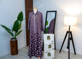 Blue and Purple Kuwaiti Jalabyia Dress