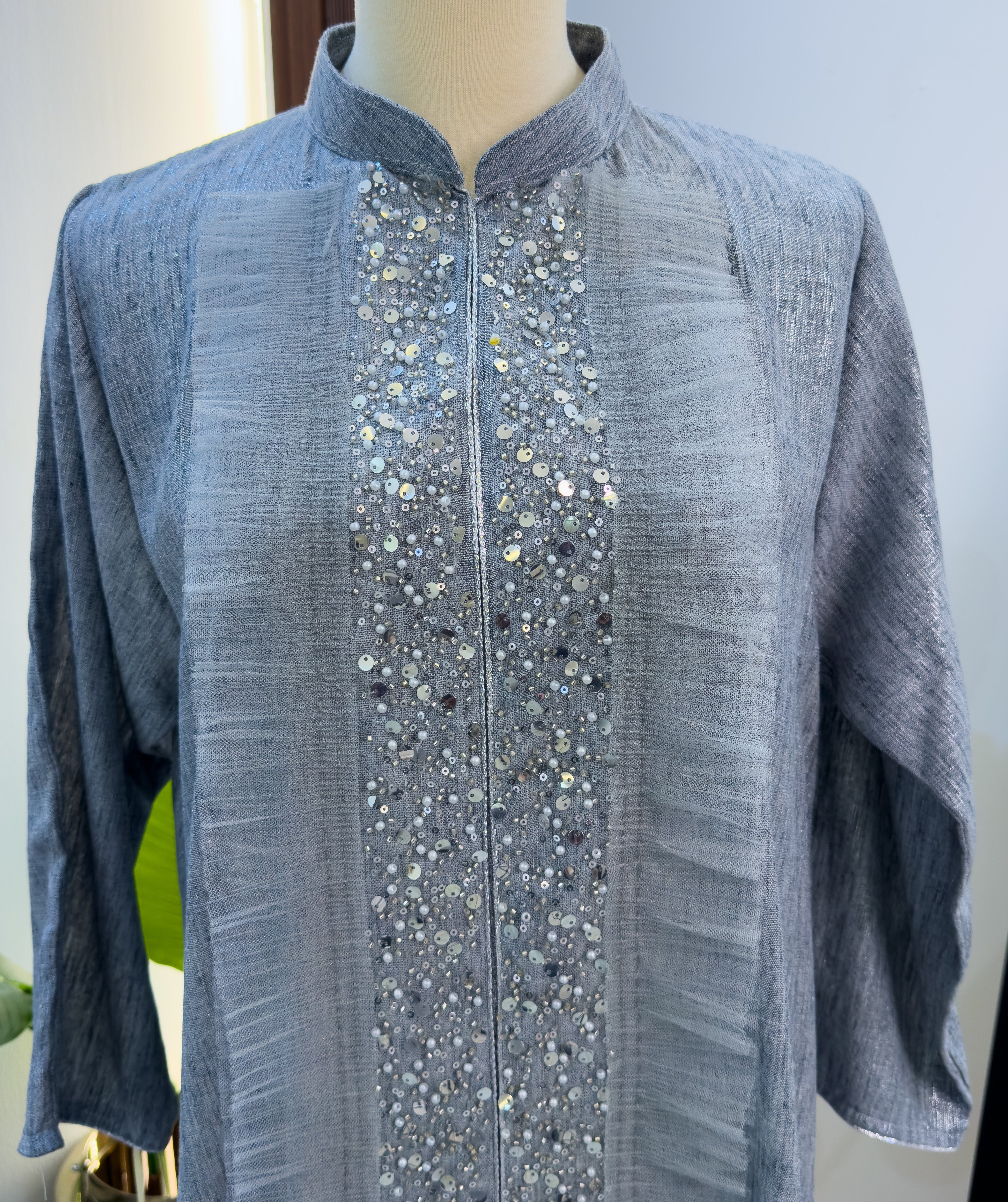 Silver Mist Jalabiya