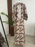 Brown Kuwaiti Jalabyia Dress
