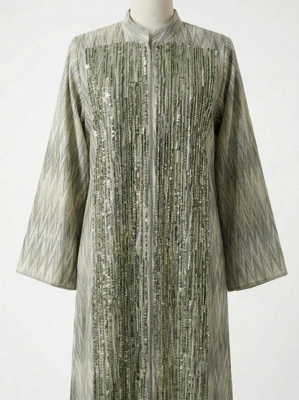 Green Kuwaiti Jalabyia dress