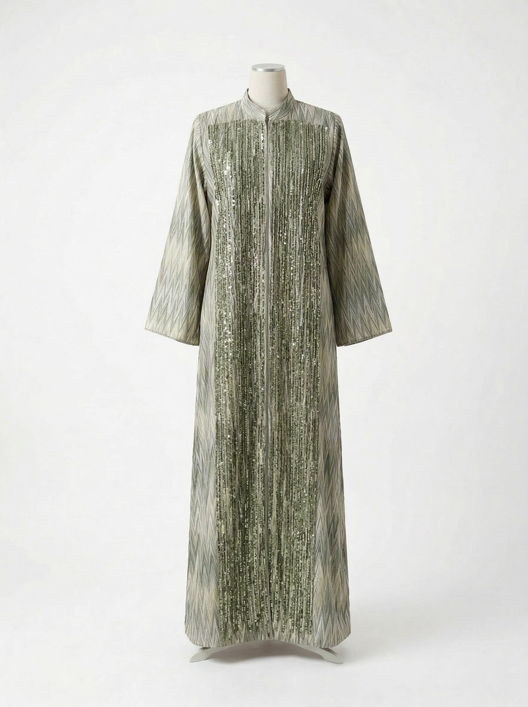 Green Kuwaiti Jalabyia dress